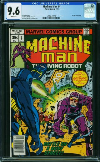 Machine Man #4 (Newsstand) - Image 0