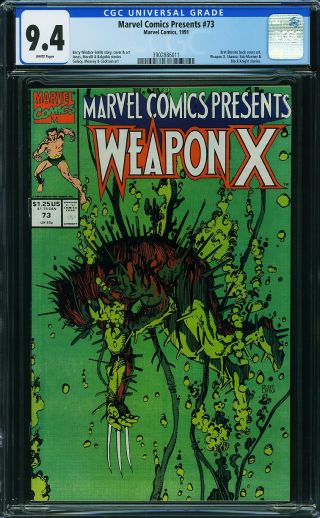 Marvel Comics Presents #73 - Image 0