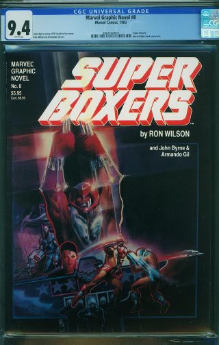 Marvel Graphic Novel #8 (minor case cracks) - Image 0