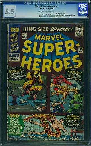 Marvel Super-Heroes (1966) #1 - Image 0