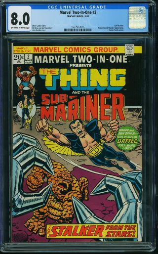 Marvel Two-In-One #2 - Image 0