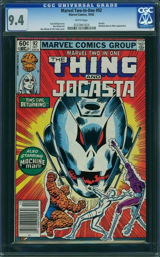 Marvel Two-In-One #92 (Newsstand) - Image 0