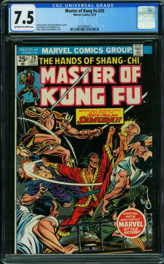 Master of Kung Fu #20 - Image 0