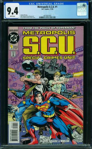 Metropolis S.C.U. - Special Crimes Units #1 - Image 0