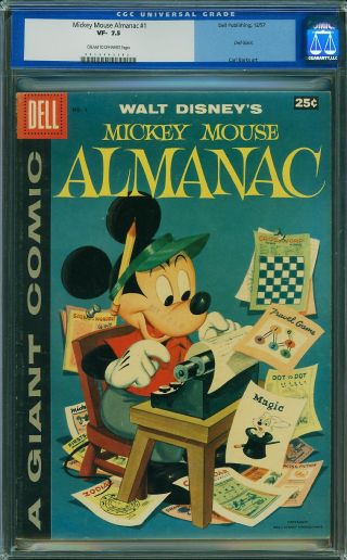 Mickey Mouse Almanac (1957) #1 - Image 0