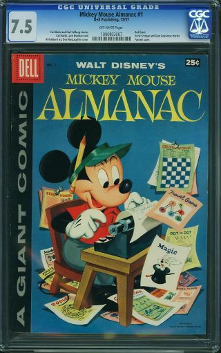 Mickey Mouse Almanac (1957) #1 - Image 0