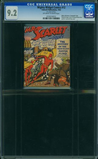 MIGHTY MIDGET COMICS (1942) #12 (Mr. Scarlet and Pinky) - Image 0