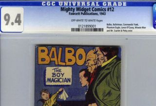 MIGHTY MIDGET COMICS (1942) #12 (Balbo the Boy Magician) - Image 1