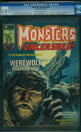 Monsters Unleashed #4 - Image 0