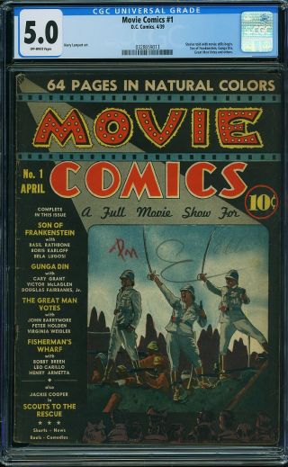 Movie Comics (1939) #1 - Image 0