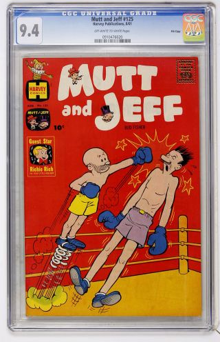 Mutt & Jeff #125 - Image 0
