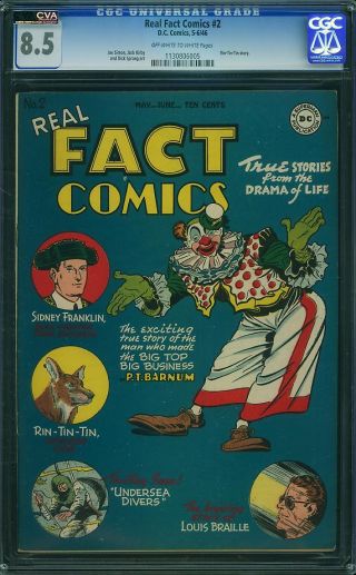 Real Fact Comics #2 - Image 0