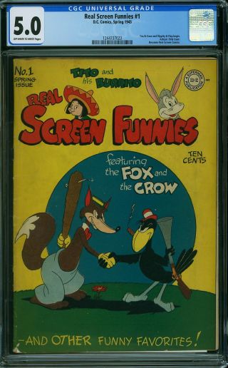 Real Screen Funnies (1945) #1 - Image 0