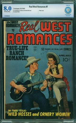 Real West Romances (1949) #1 - Image 0