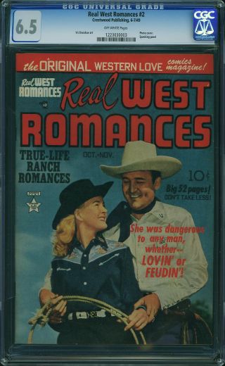 Real West Romances (1949) #2 - Image 0