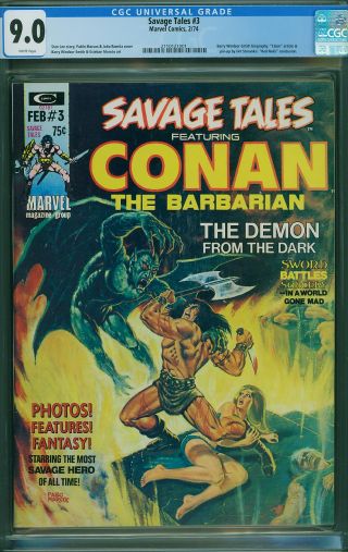 Savage Tales Magazine #3 - Image 0