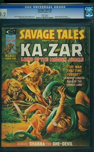 Savage Tales Magazine #8 - Image 0