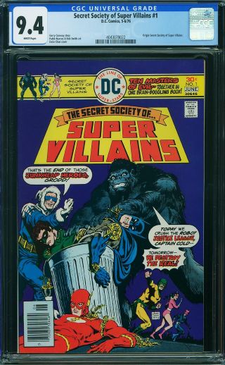 Secret Society of Super-Villains #1 - Image 0