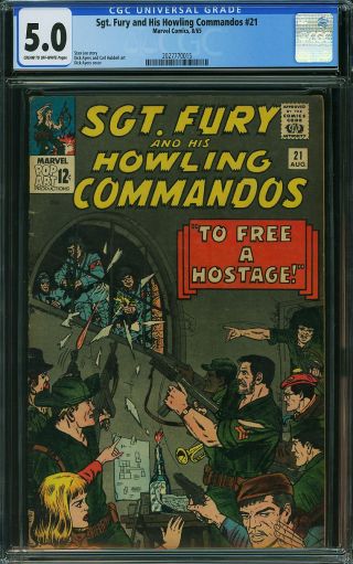 Sgt. Fury and His Howling Commandos #21 - Image 0
