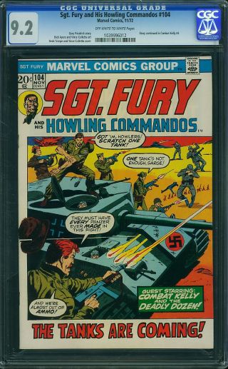 Sgt. Fury and His Howling Commandos #104 - Image 0