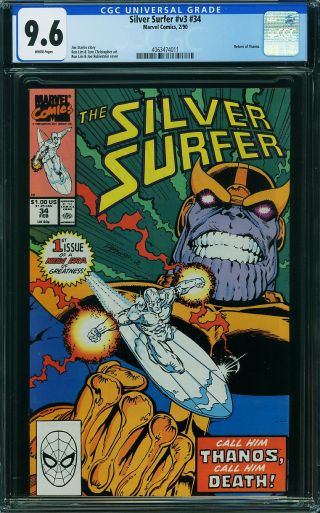 Silver Surfer (1987) #34 - Image 0