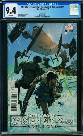 Star Wars Rogue One: Cassian and K-2SO #1 (Variant) - Image 0