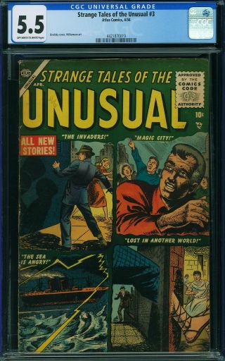 Strange Tales of the Unusual #3 - Image 0