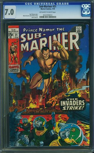 Sub-Mariner #21 - Image 0