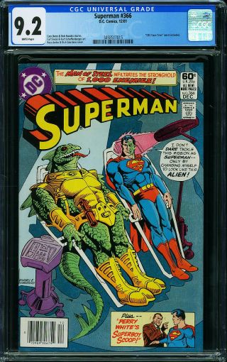 Superman #366 (Newsstand) - Image 0