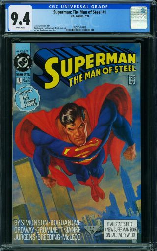 Superman: The Man of Steel #1 - Image 0