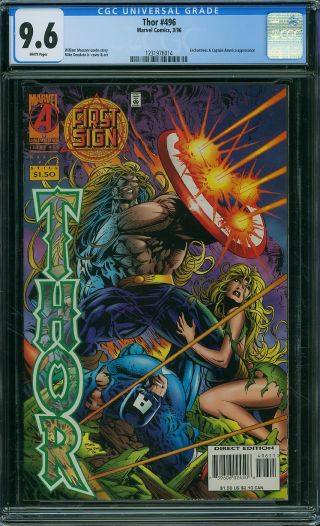 Thor #496 (Newsstand) - Image 0