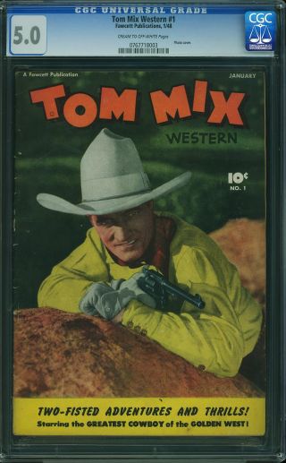 Tom Mix Western (1948) #1 - Image 0
