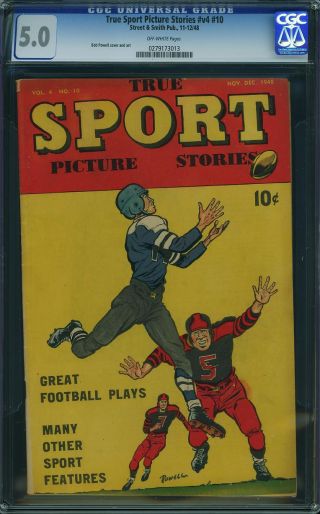 True Sport Picture Stories (1942) v4 #10 - Image 0