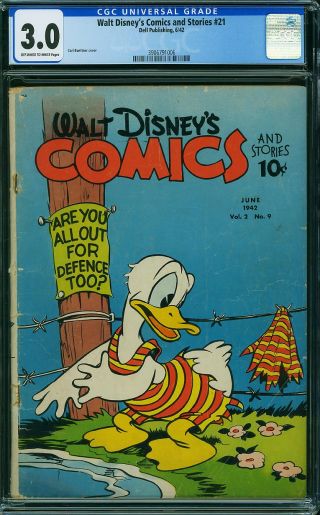 Walt Disney's Comics and Stories #21 - Image 0