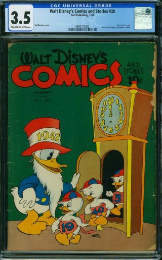 Walt Disney's Comics and Stories #28 - Image 0