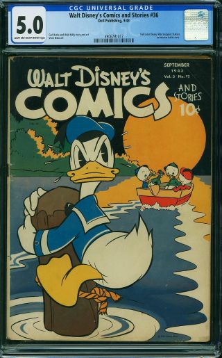 Walt Disney's Comics and Stories #36 - Image 0