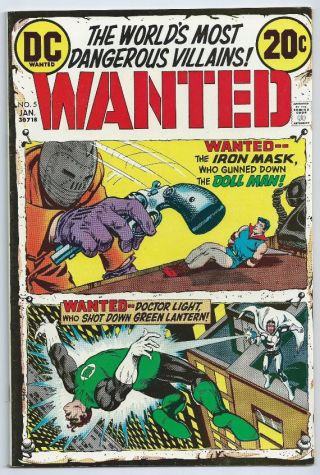 Wanted: The World's Most Dangerous Villains #5 - Image 0