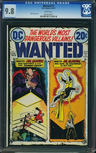 Wanted: The World's Most Dangerous Villains #7 - Image 0