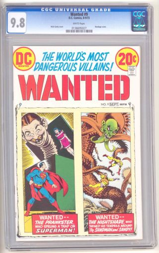 Wanted: The World's Most Dangerous Villains #9 - Image 0