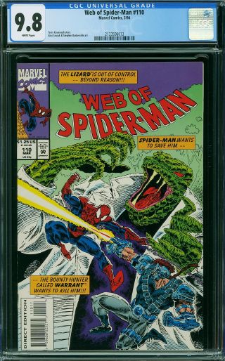 Web of Spider-Man #110 (Newsstand) - Image 0