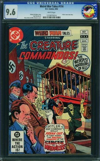 Weird War Tales #114 (Hitler Cover) - Image 0