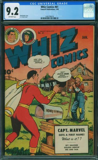 Whiz Comics #61 - Image 0