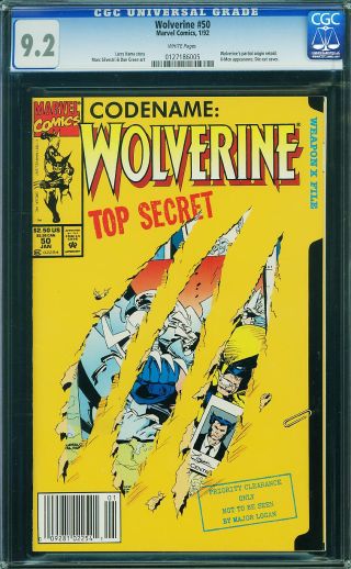Wolverine (1988) #50 (Newsstand) - Image 0