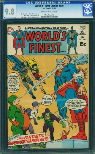 World's Finest Comics #190 - Image 0