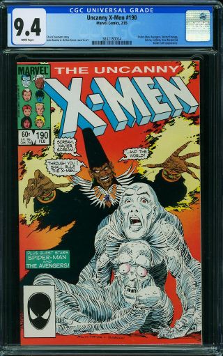 Uncanny X-Men #190 - Image 0