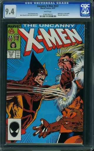 Uncanny X-Men #222 - Image 0