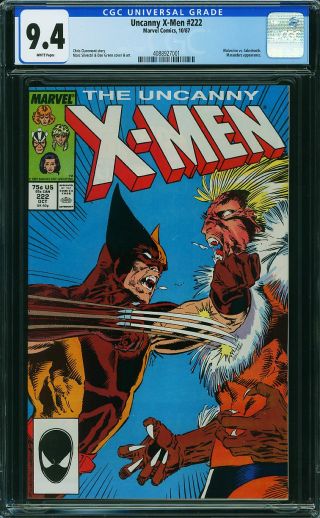 Uncanny X-Men #222 - Image 0