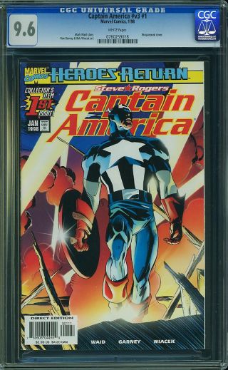 Captain America (1998) #1 - Image 0