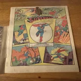 Superman #6 missing centerfold with color copy - Thumbnail 2