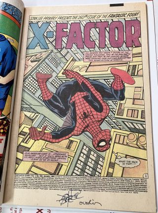 Fantastic Four #250 Signed by Byrne and Austin - Image 2